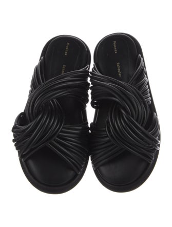 Proenza Schouler Leather Slides