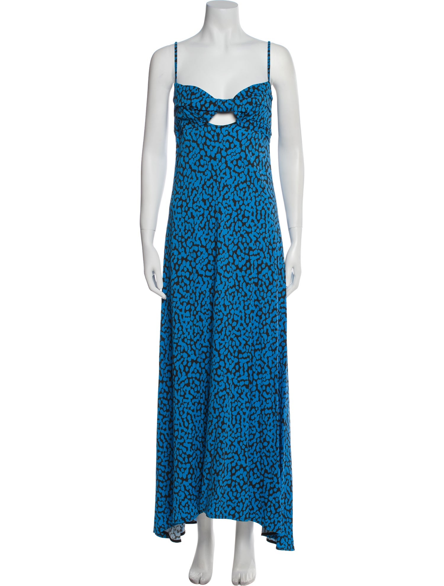 Proenza Schouler Animal Print Long Dress