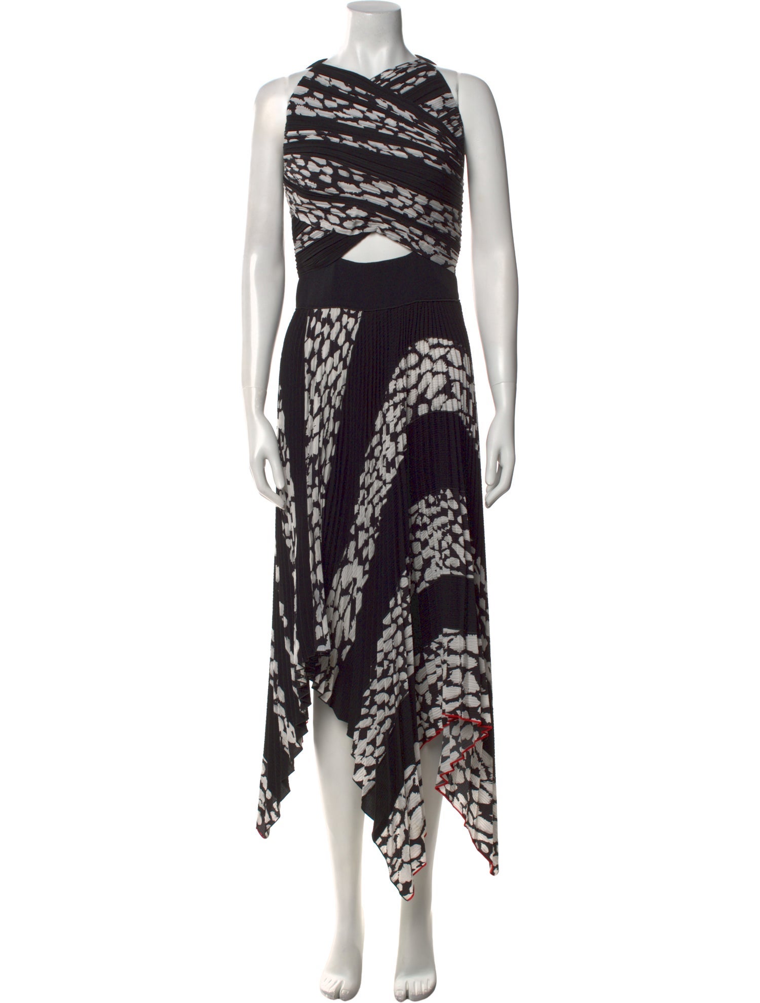 Proenza Schouler Printed Long Dress