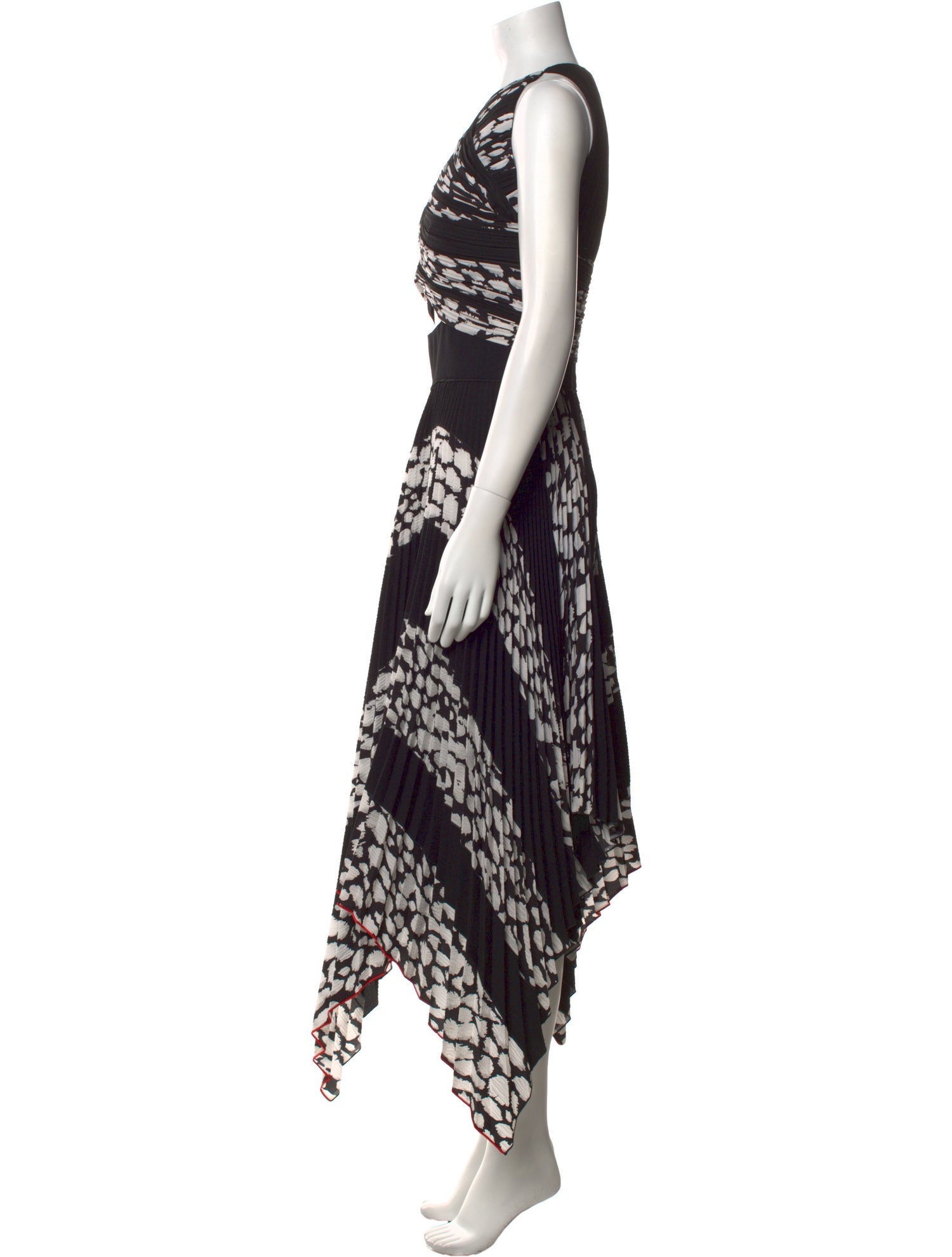 Proenza Schouler Printed Long Dress