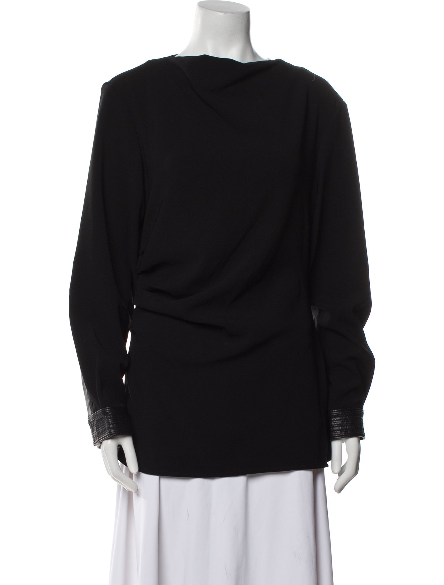 Proenza Schouler Cowl Neck Long Sleeve Top w/ Tags
