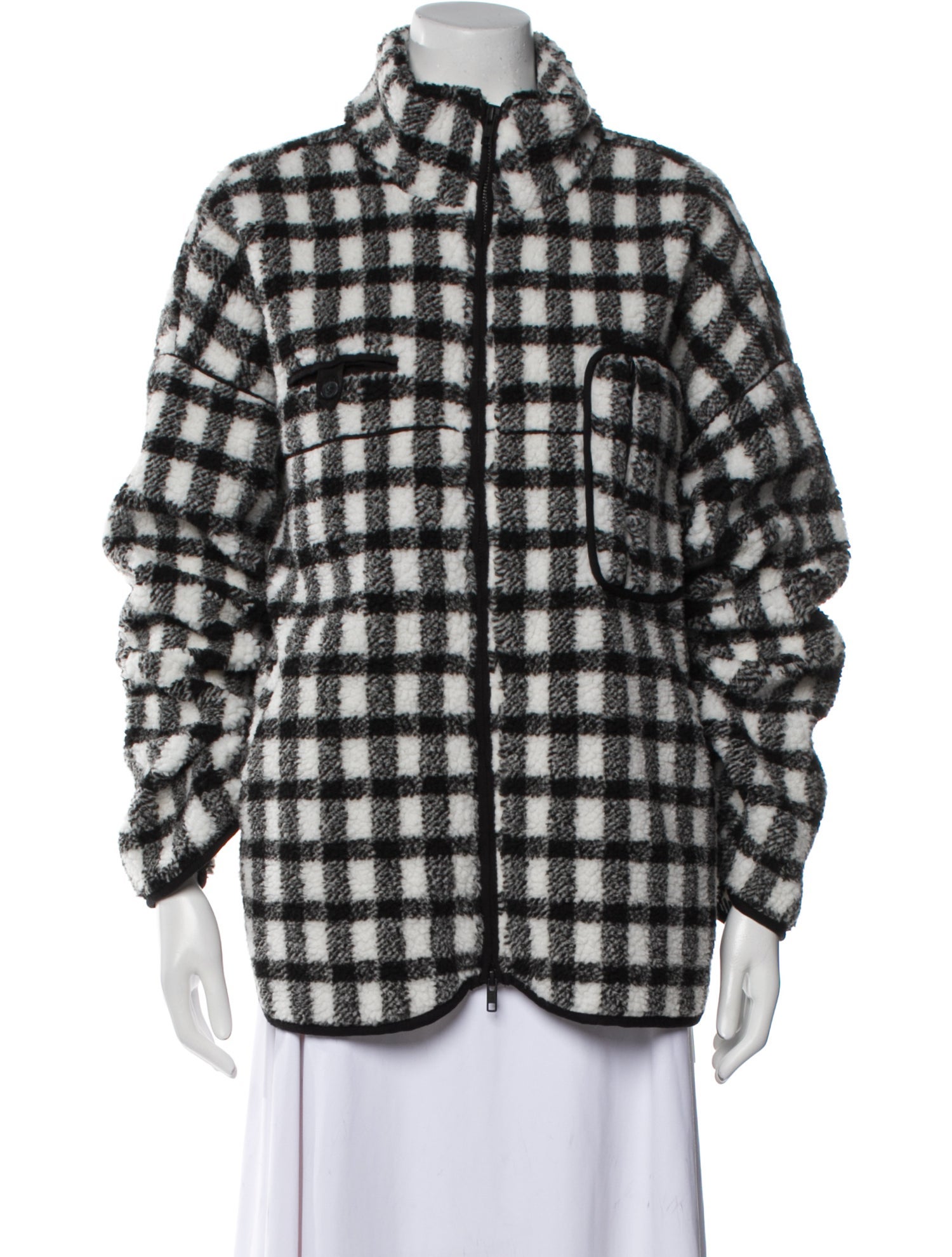 Proenza Schouler Plaid Print Jacket