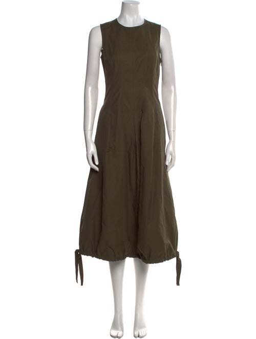Proenza Schouler Crew Neck Midi Length Dress