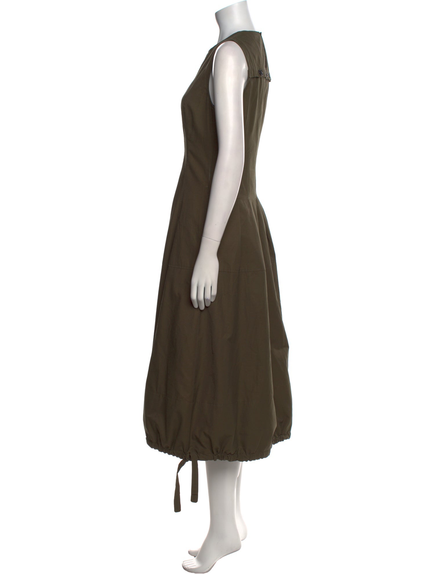 Proenza Schouler Crew Neck Midi Length Dress