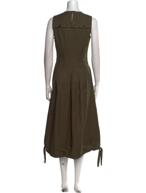 Proenza Schouler Crew Neck Midi Length Dress