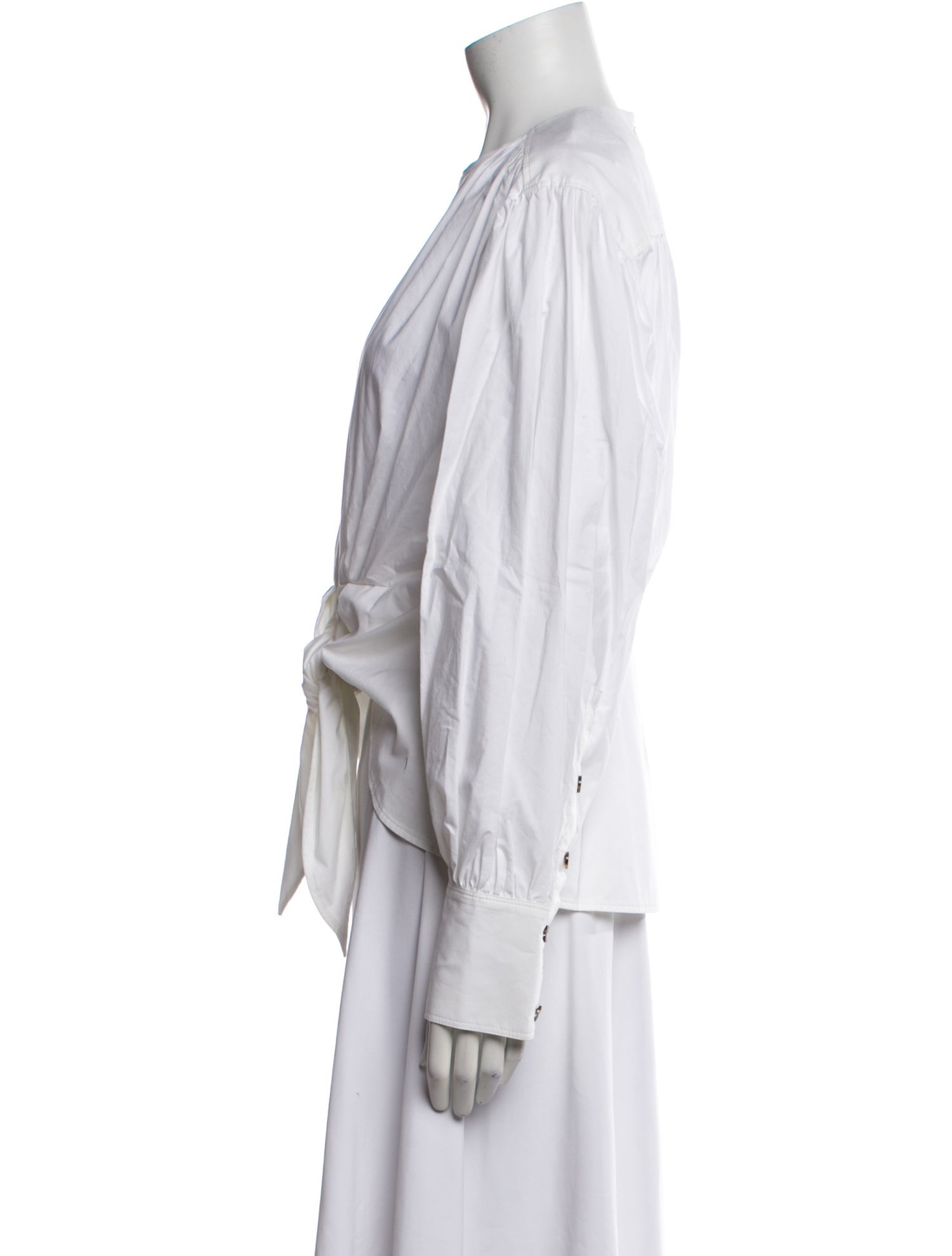 Proenza Schouler Crew Neck Long Sleeve Top