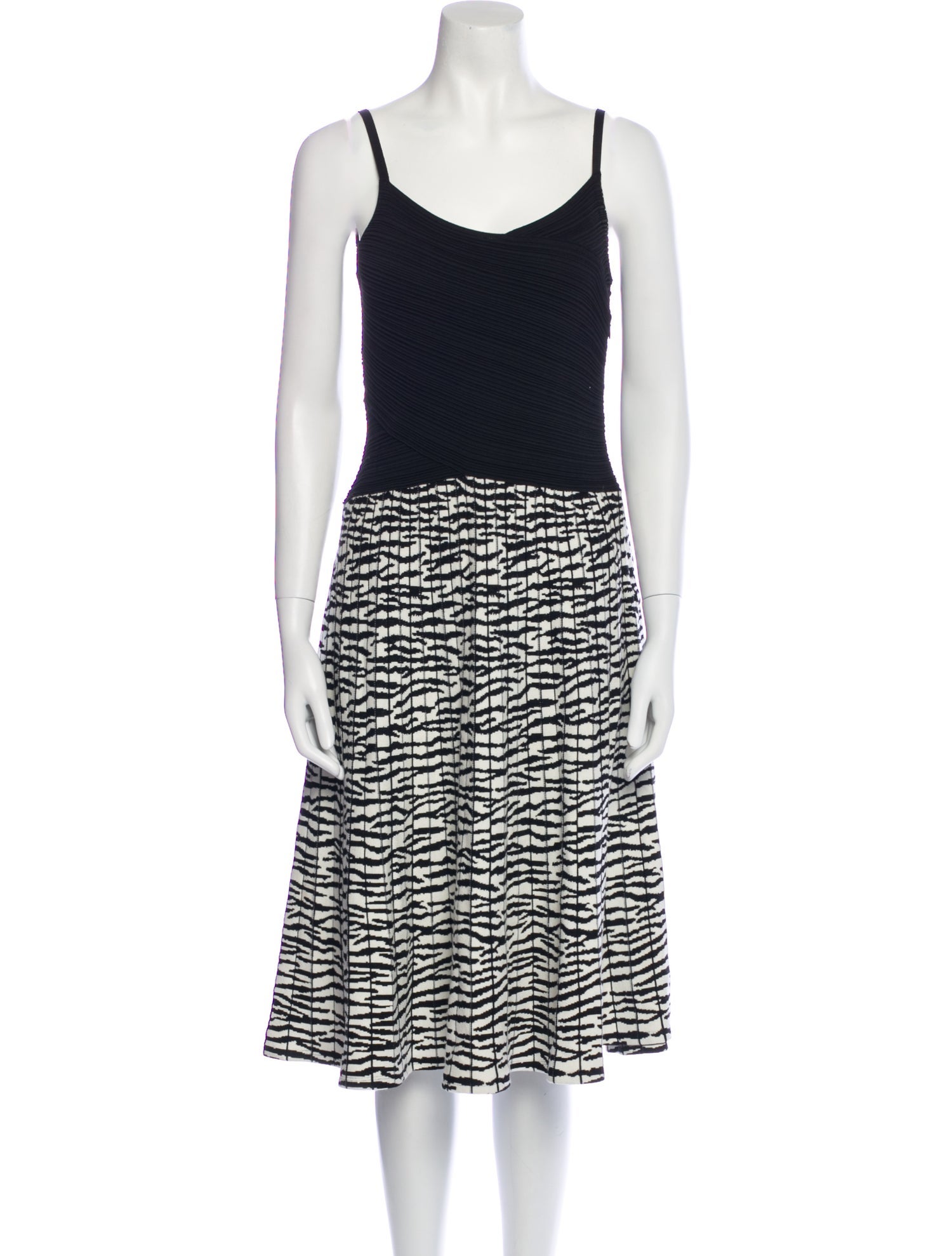 Proenza Schouler Striped Knee-Length Dress