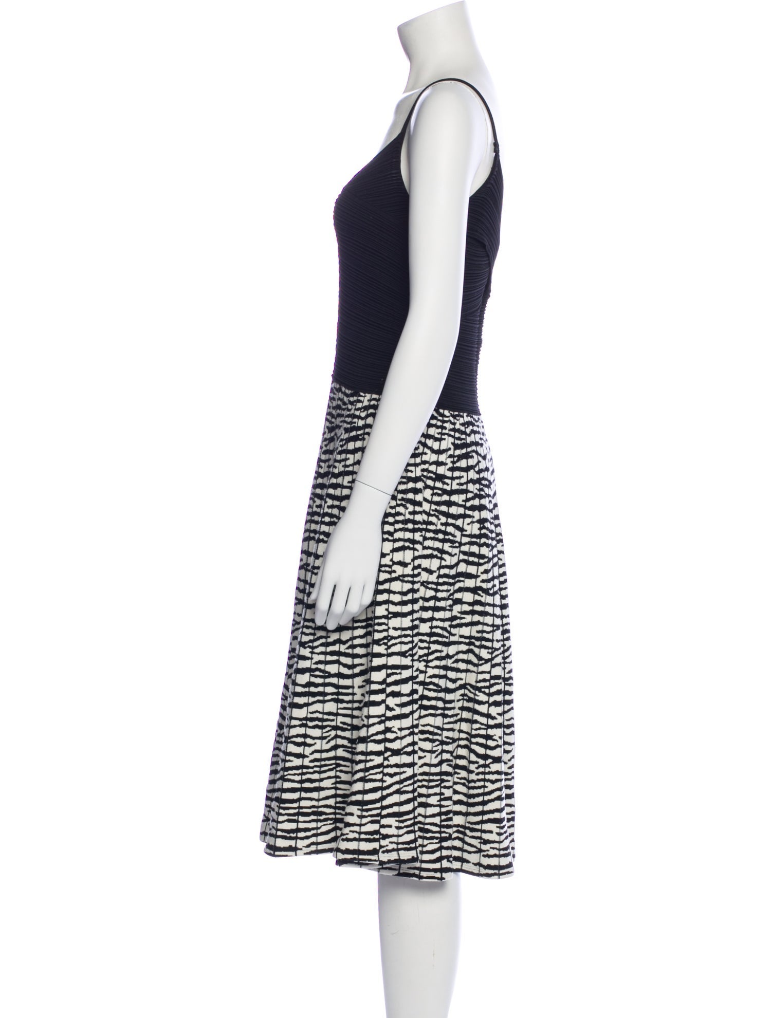 Proenza Schouler Striped Knee-Length Dress
