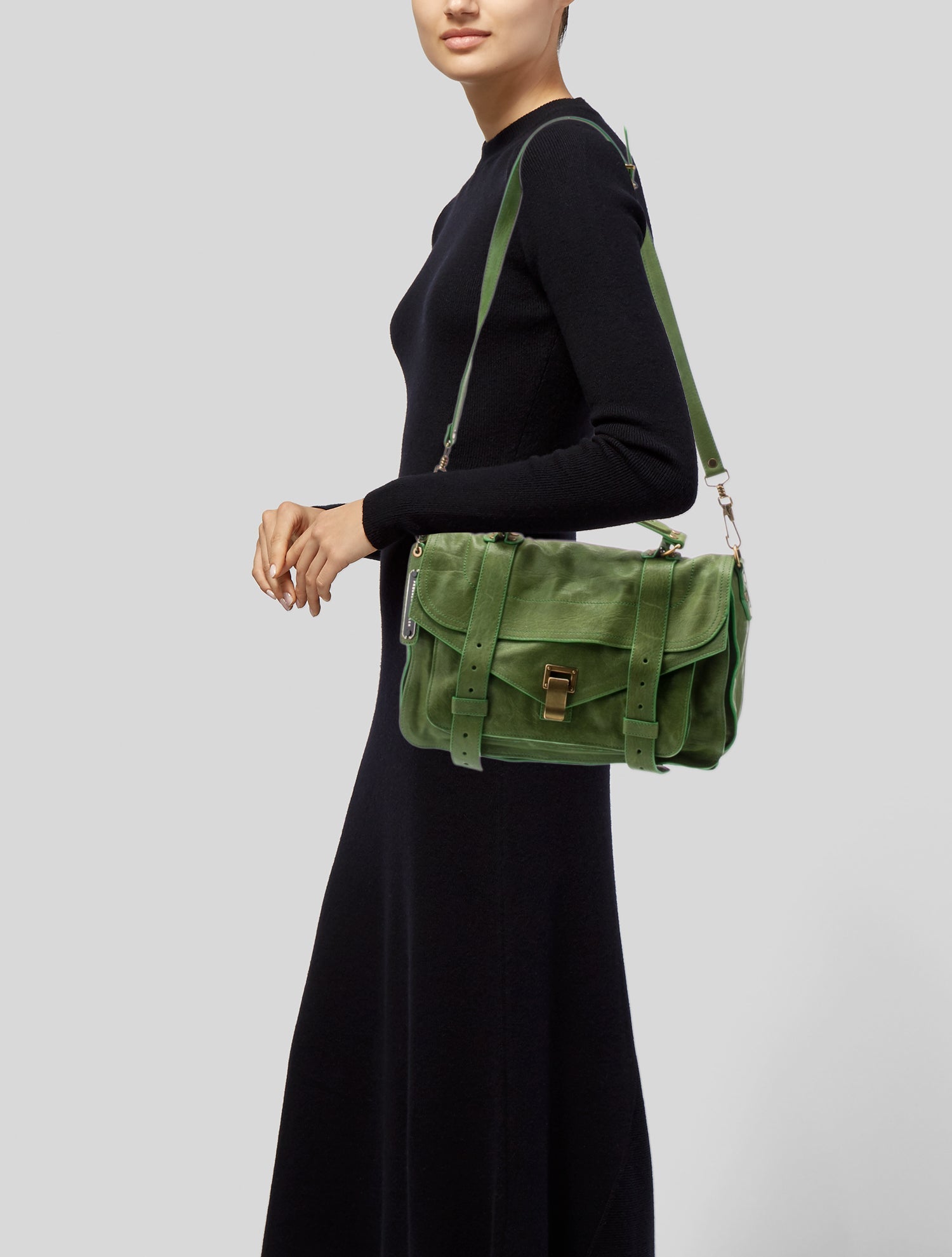 Proenza Schouler Leather Top Handle Bag