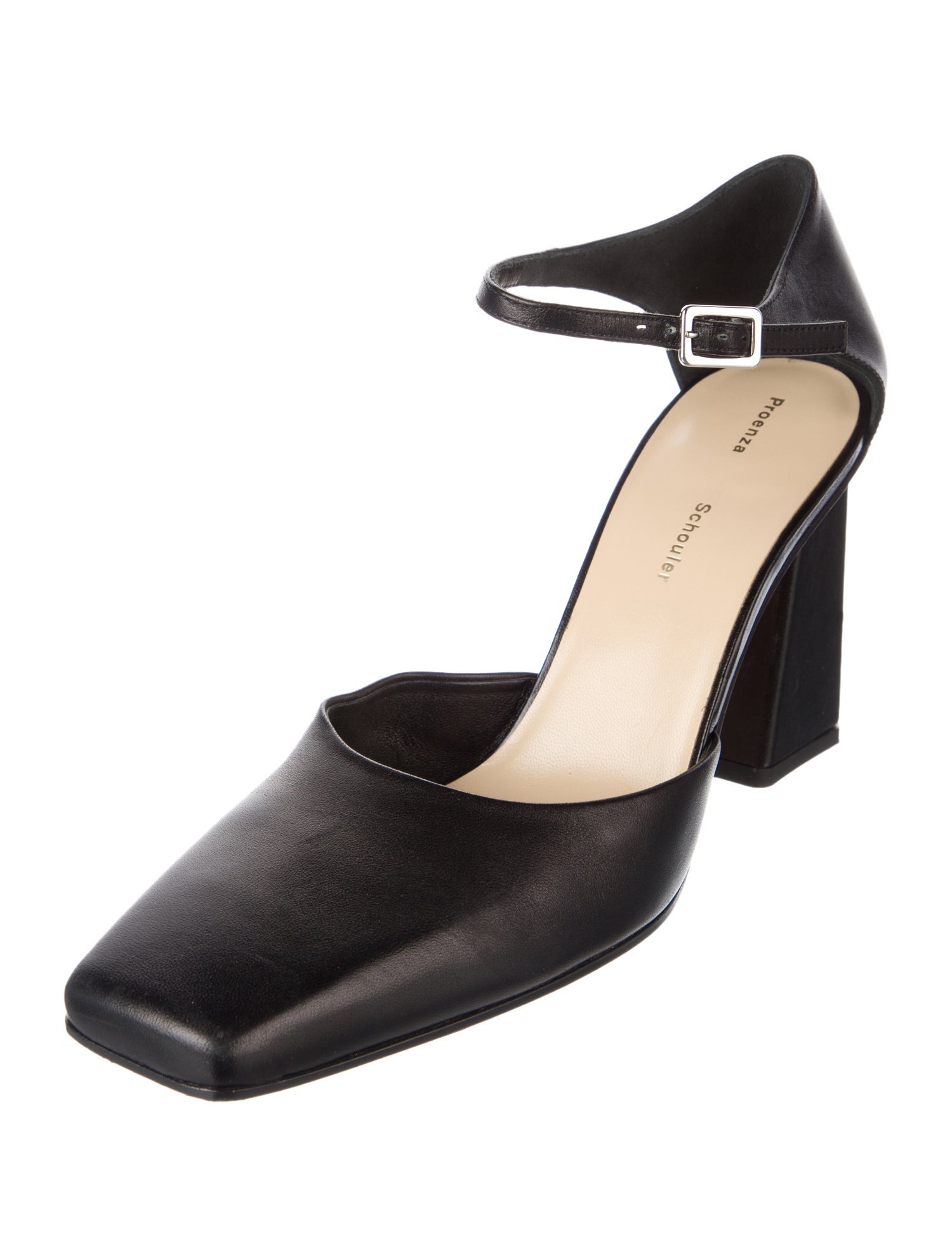 Proenza Schouler Leather D'Orsay Pumps