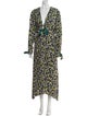 Proenza Schouler Floral Print Long Dress