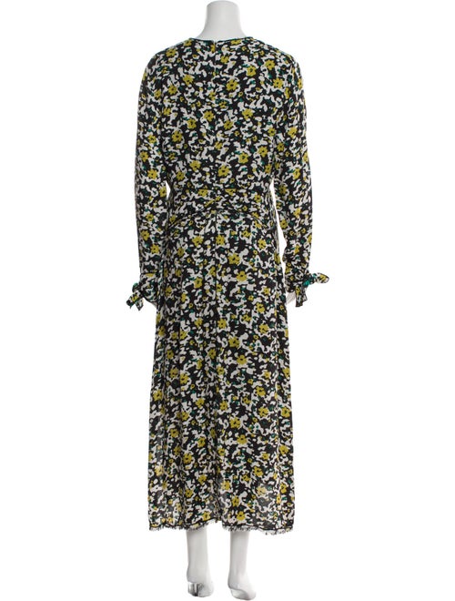 Proenza Schouler Floral Print Long Dress