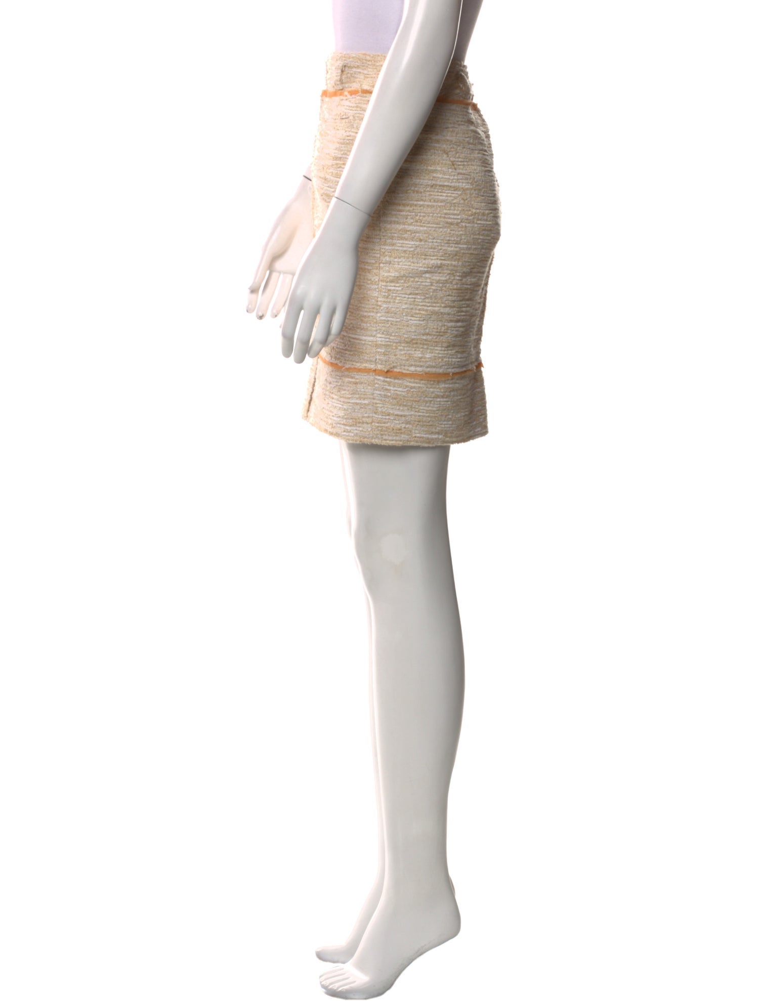 Proenza Schouler Tweed Pattern Mini Skirt