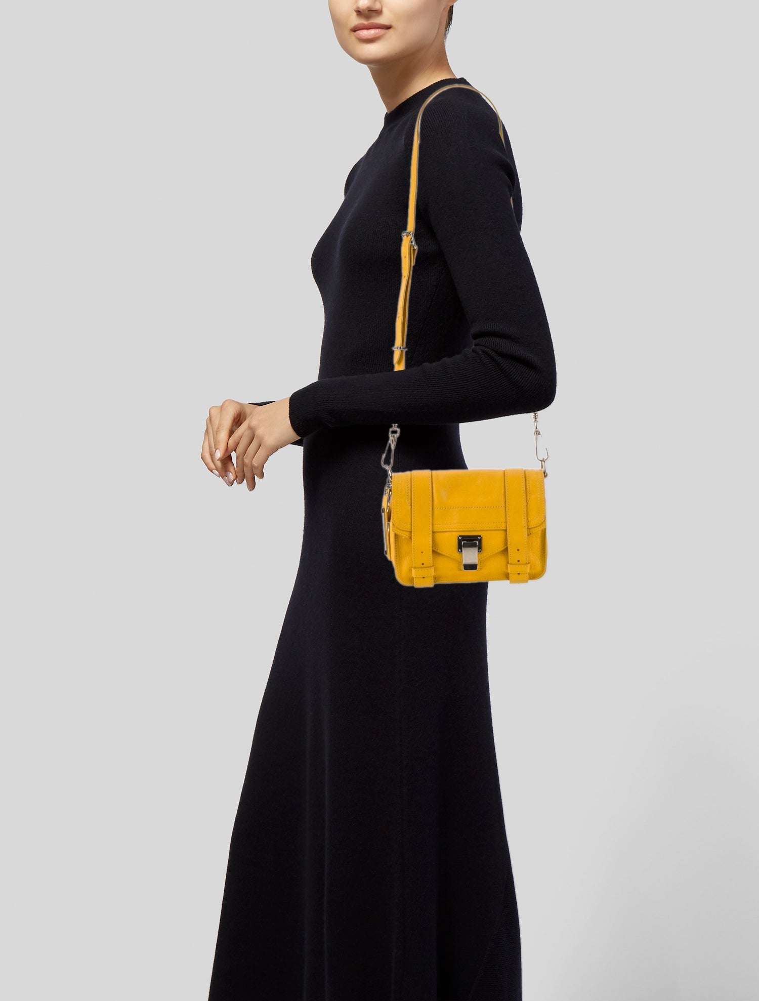 Proenza Schouler Leather Messenger Bag