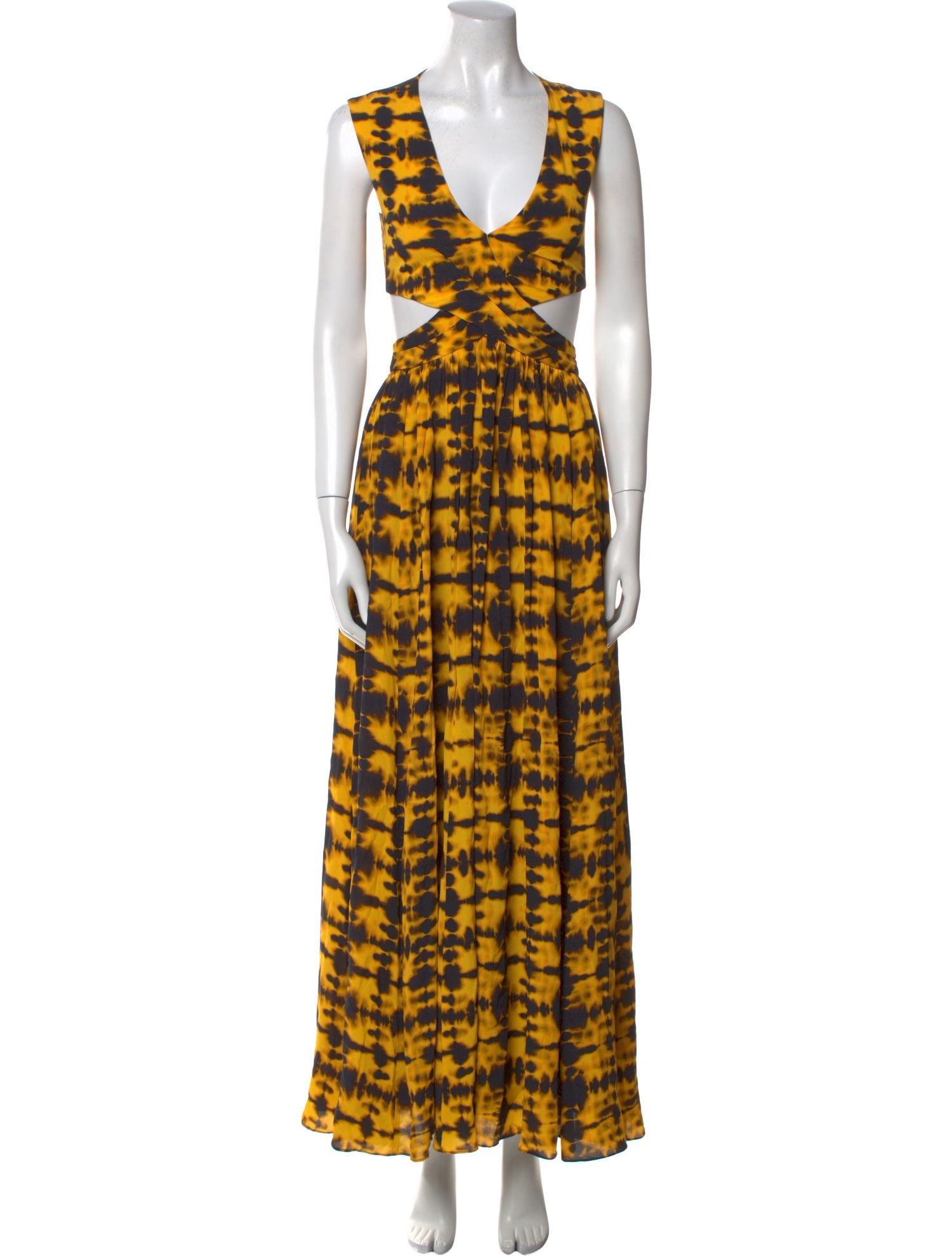 Proenza Schouler Printed Long Dress