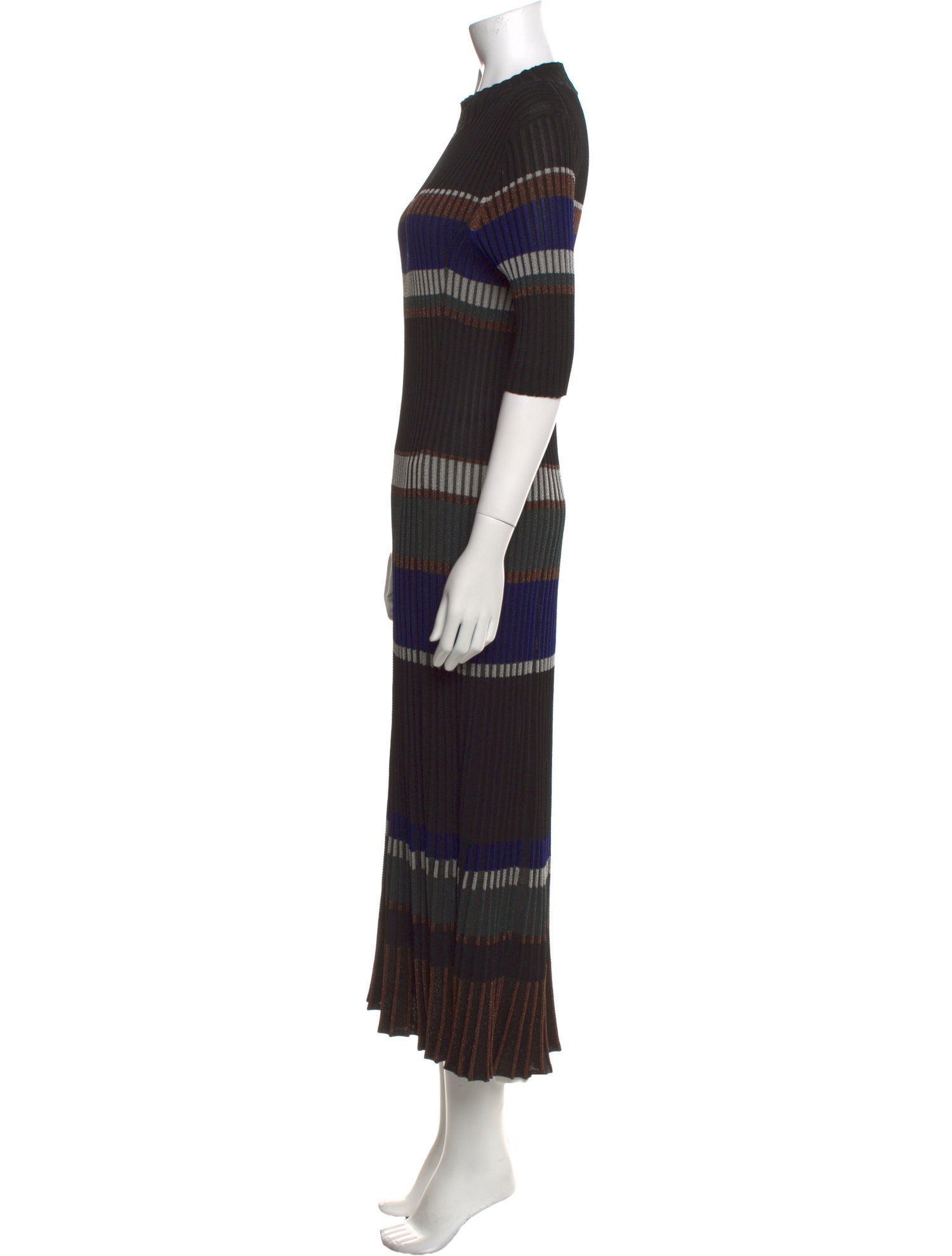 Proenza Schouler Striped Long Dress