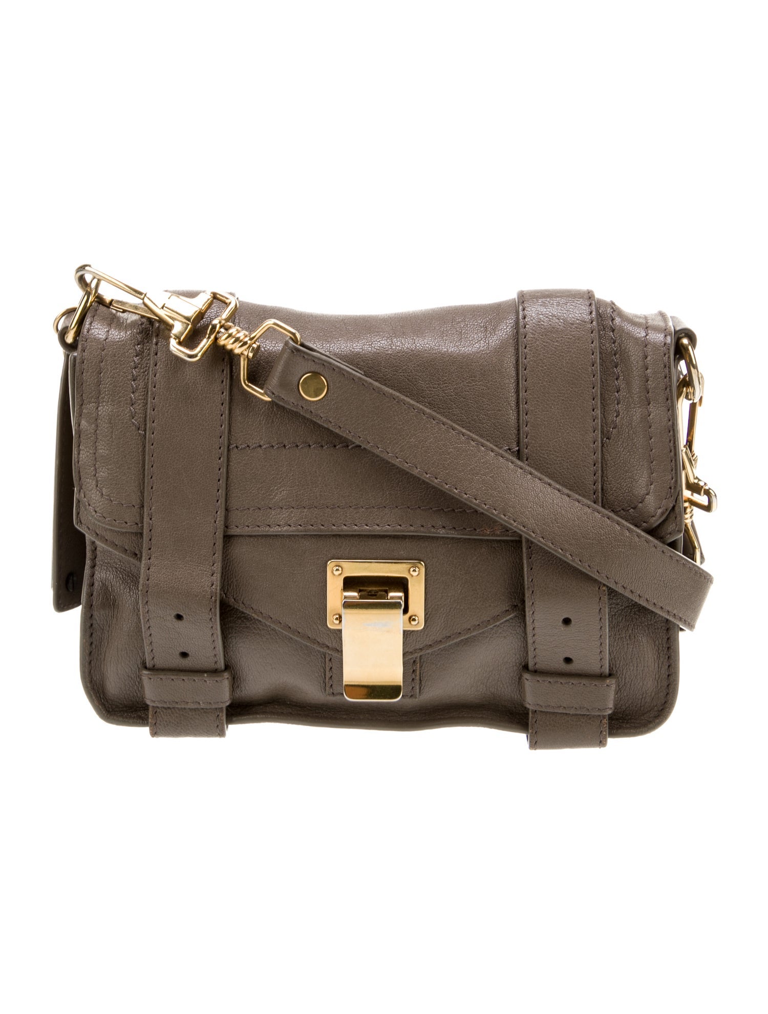 Proenza Schouler Leather Messenger Bag