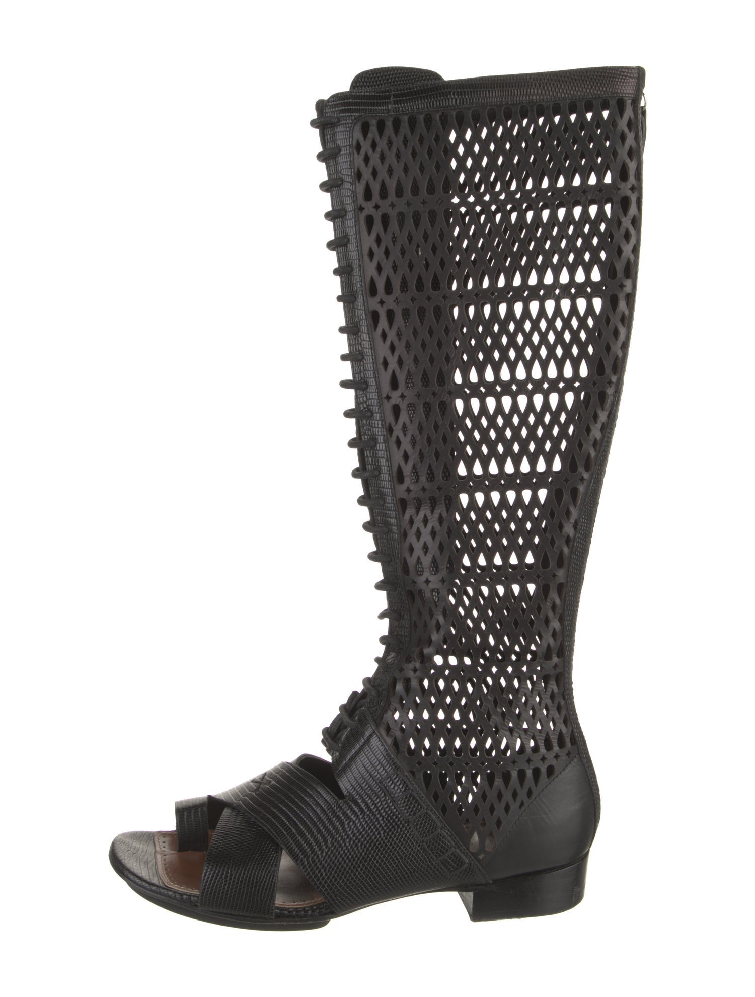 Proenza Schouler Leather Rain Boots