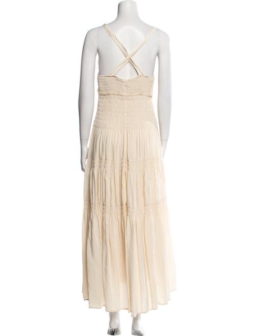 Proenza Schouler V-Neck Long Dress