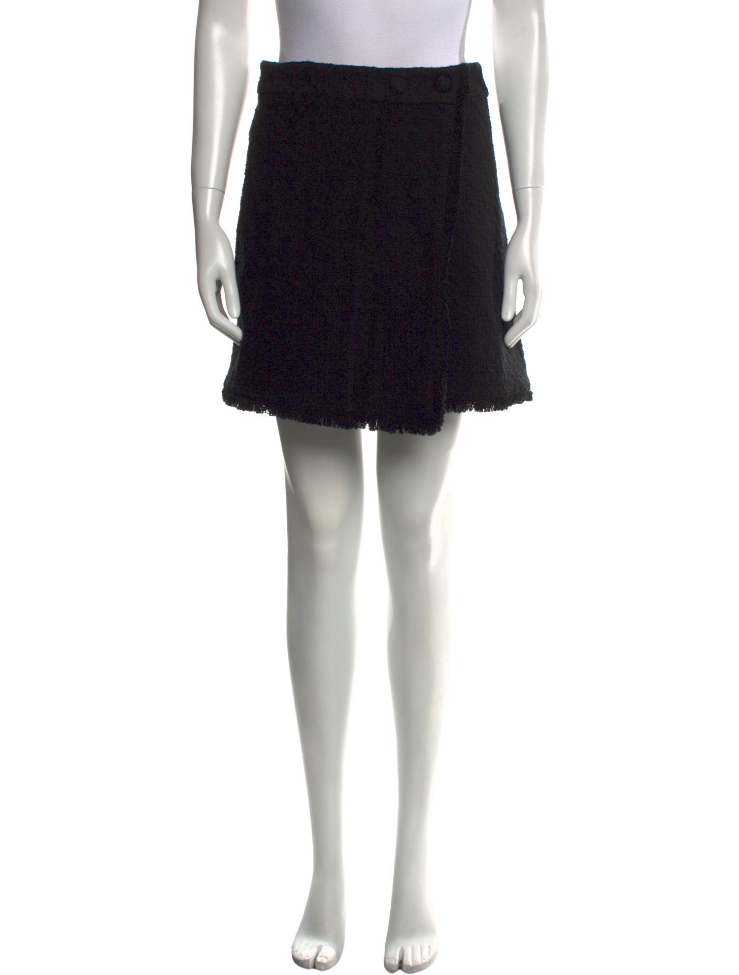 Proenza Schouler Raw-Edge Trim Mini Skirt