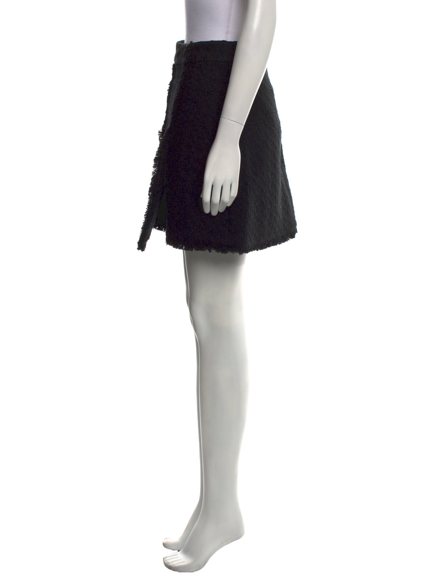 Proenza Schouler Raw-Edge Trim Mini Skirt