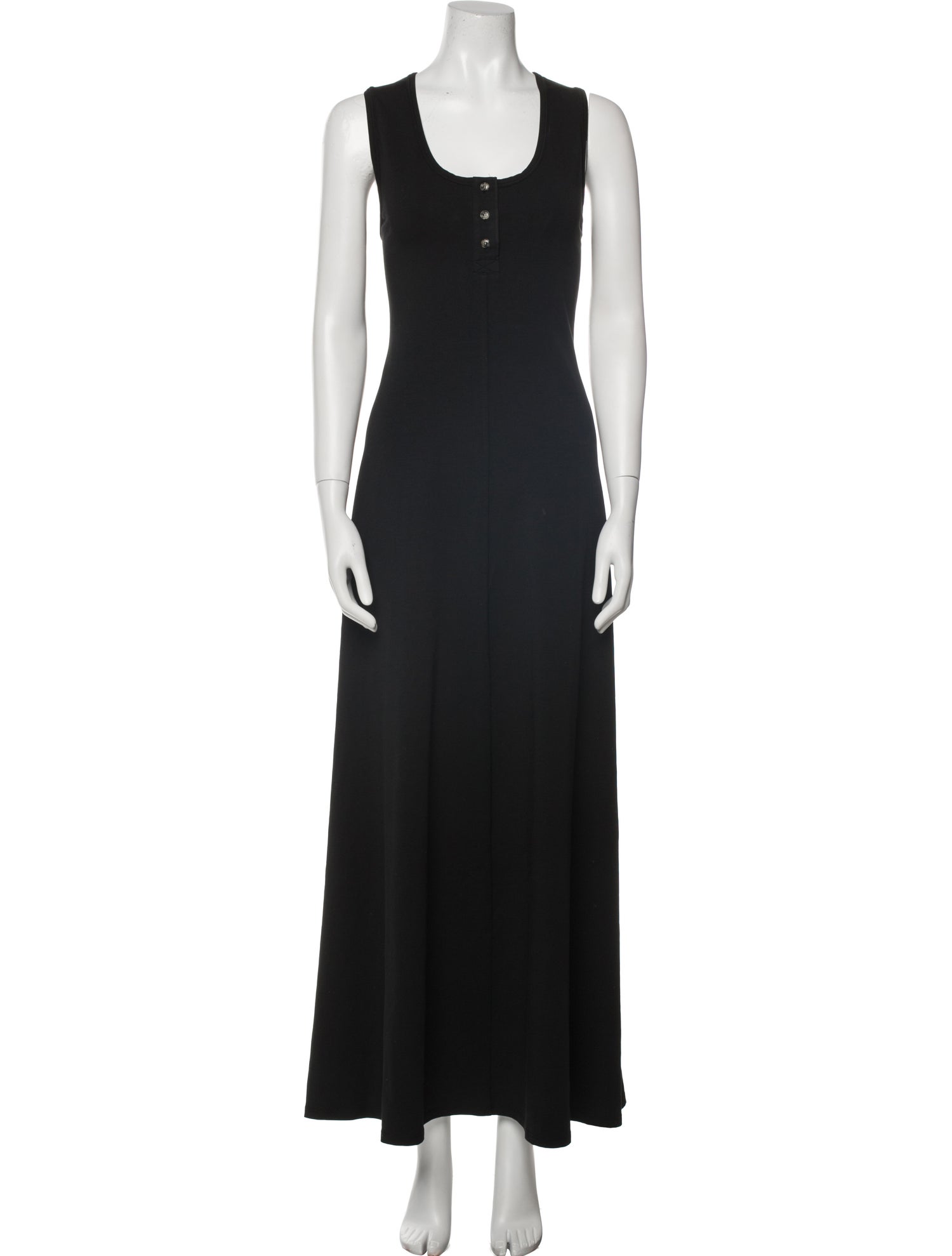 Proenza Schouler Scoop Neck Long Dress