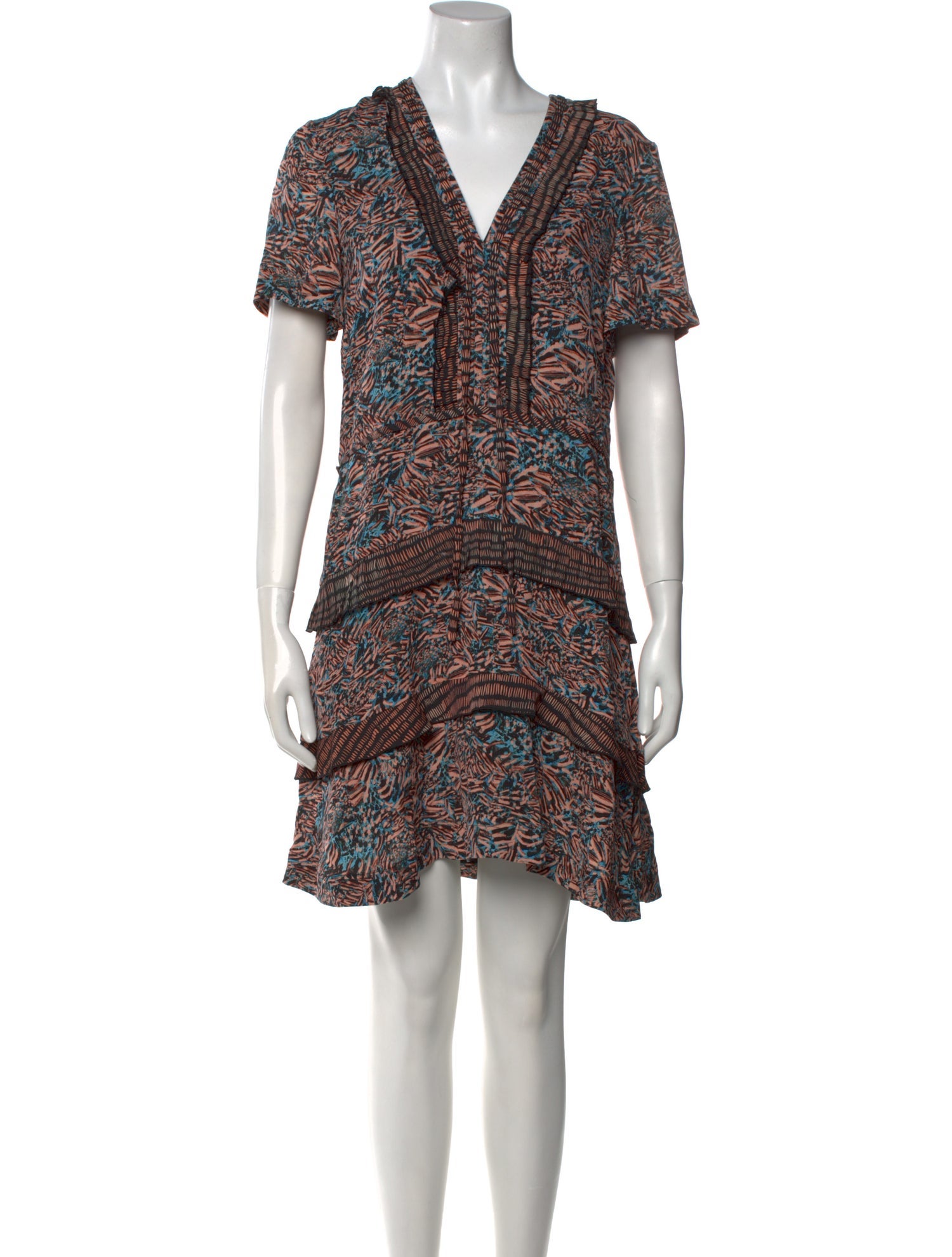 Proenza Schouler Silk Mini Dress