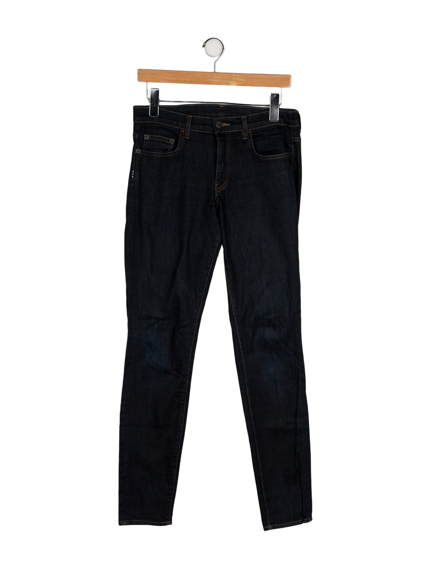 Proenza Schouler Mid-Rise Skinny Leg Jeans