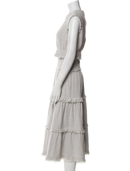 Proenza Schouler Raw-Edge Trim Skirt Set