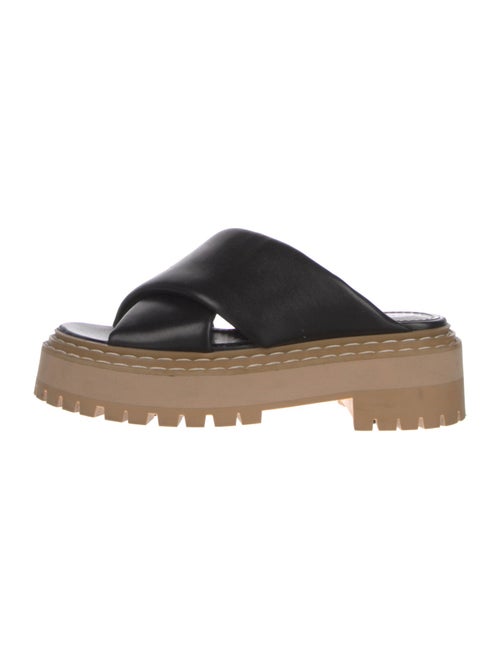 Proenza Schouler Leather Slingback Sandals