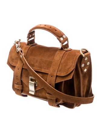 Proenza Schouler Suede Top Handle Bag