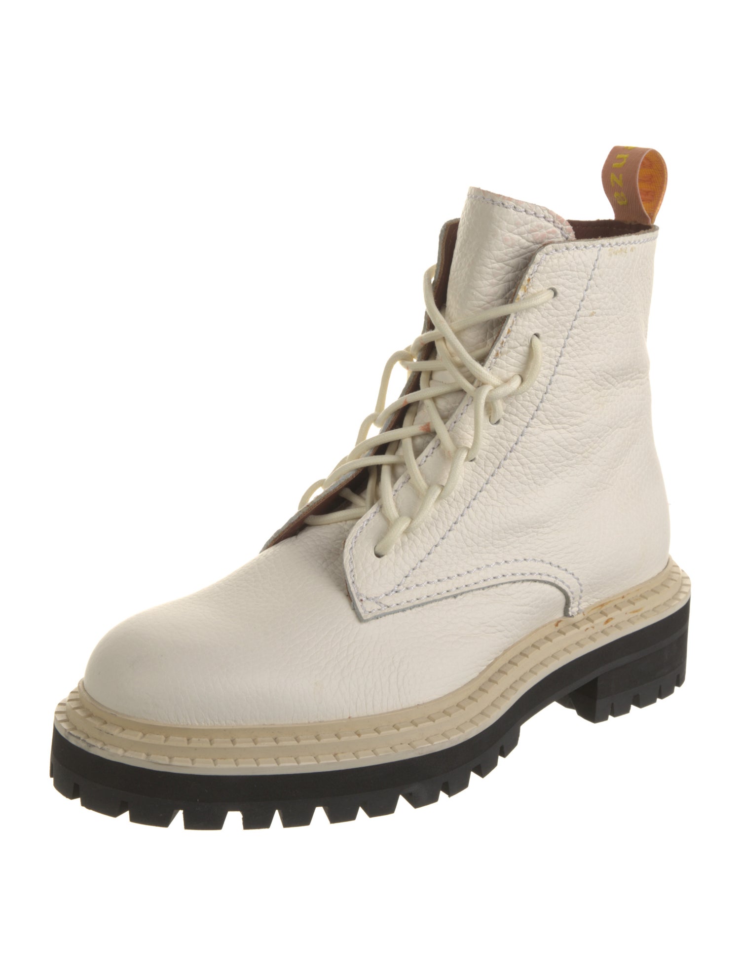 Proenza Schouler Leather Combat Boots