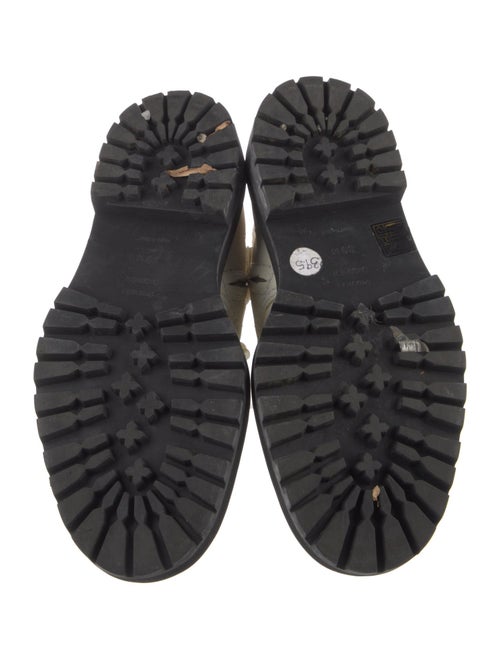 Proenza Schouler Leather Combat Boots