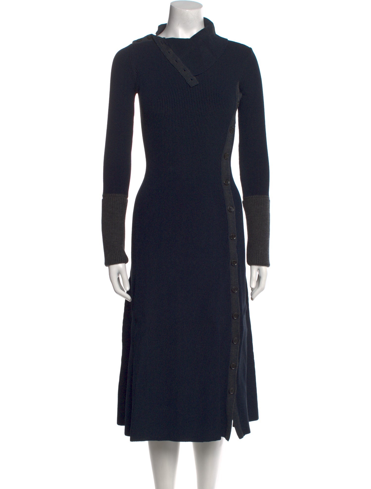 Proenza Schouler Turtleneck Long Dress