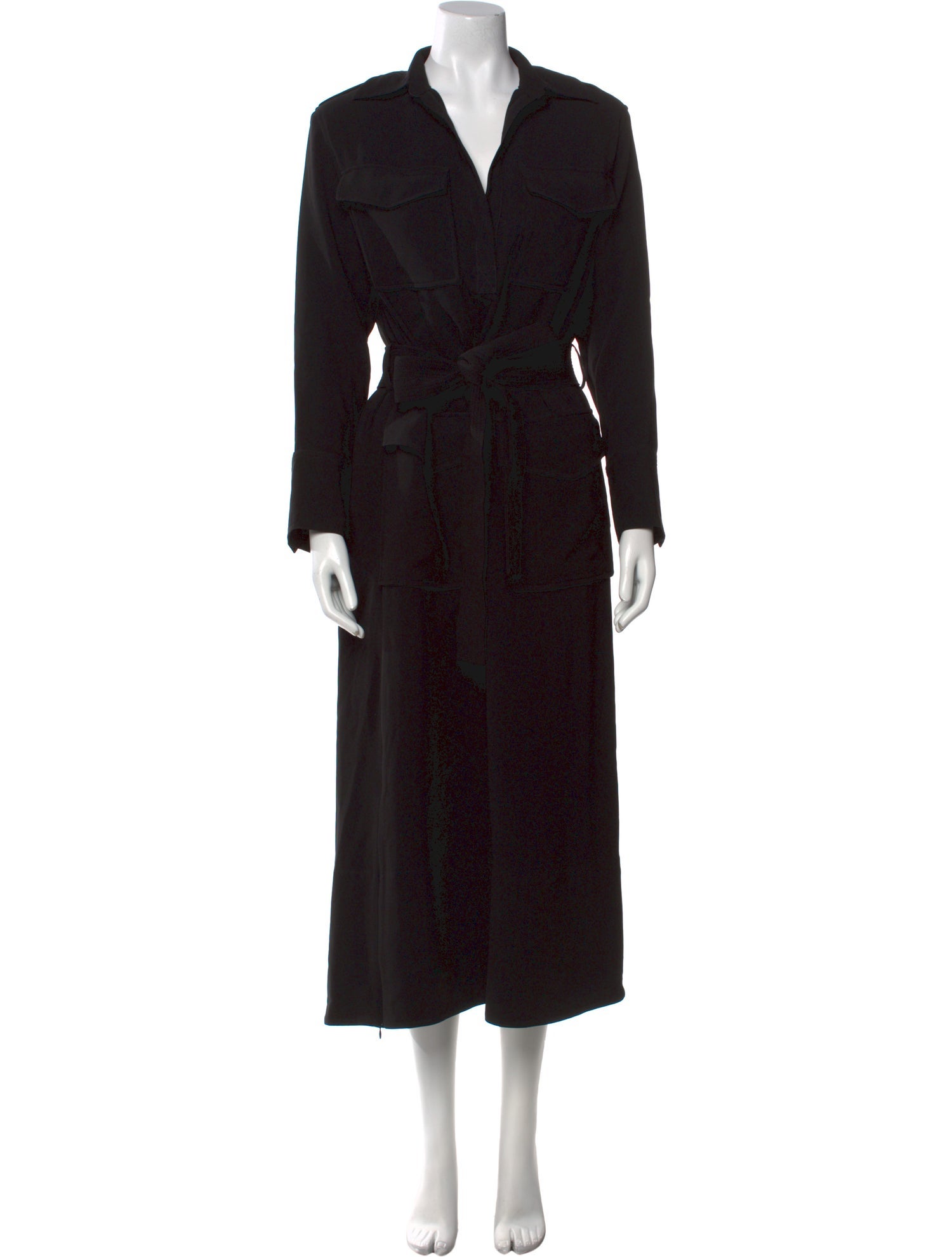 Proenza Schouler V-Neck Long Dress