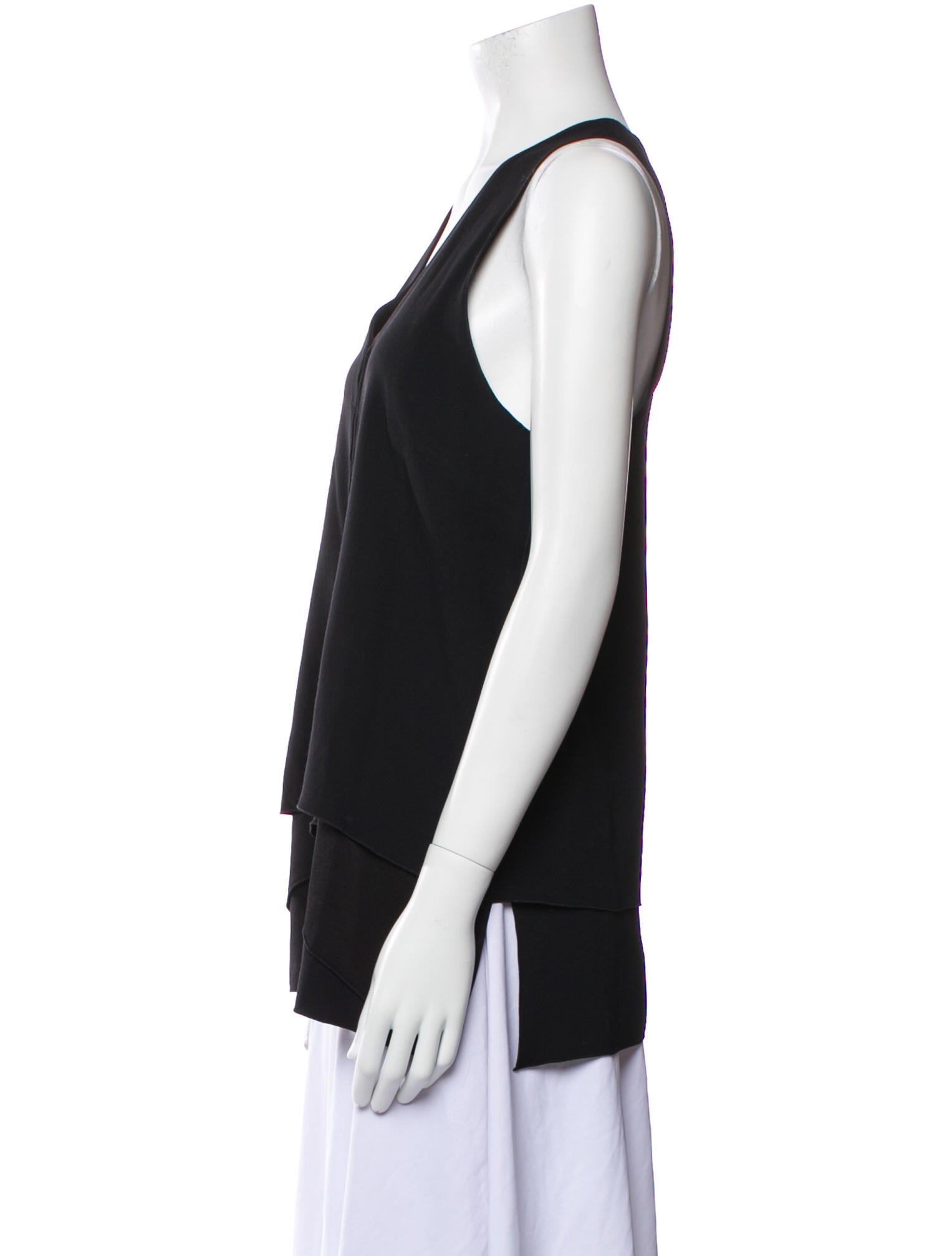 Proenza Schouler V-Neck Sleeveless Blouse