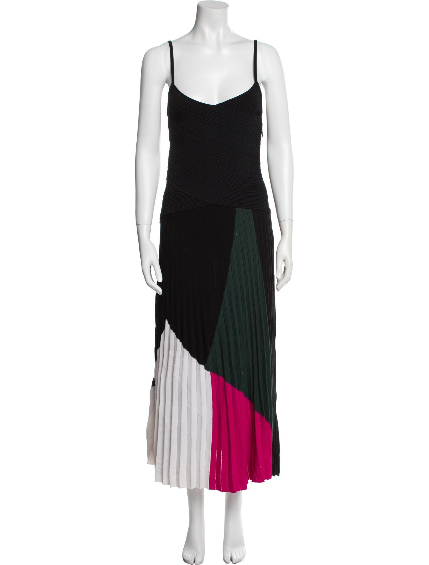 Proenza Schouler Striped Long Dress