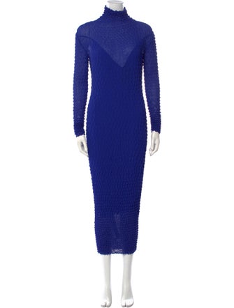 Proenza Schouler Turtleneck Knee-Length Dress