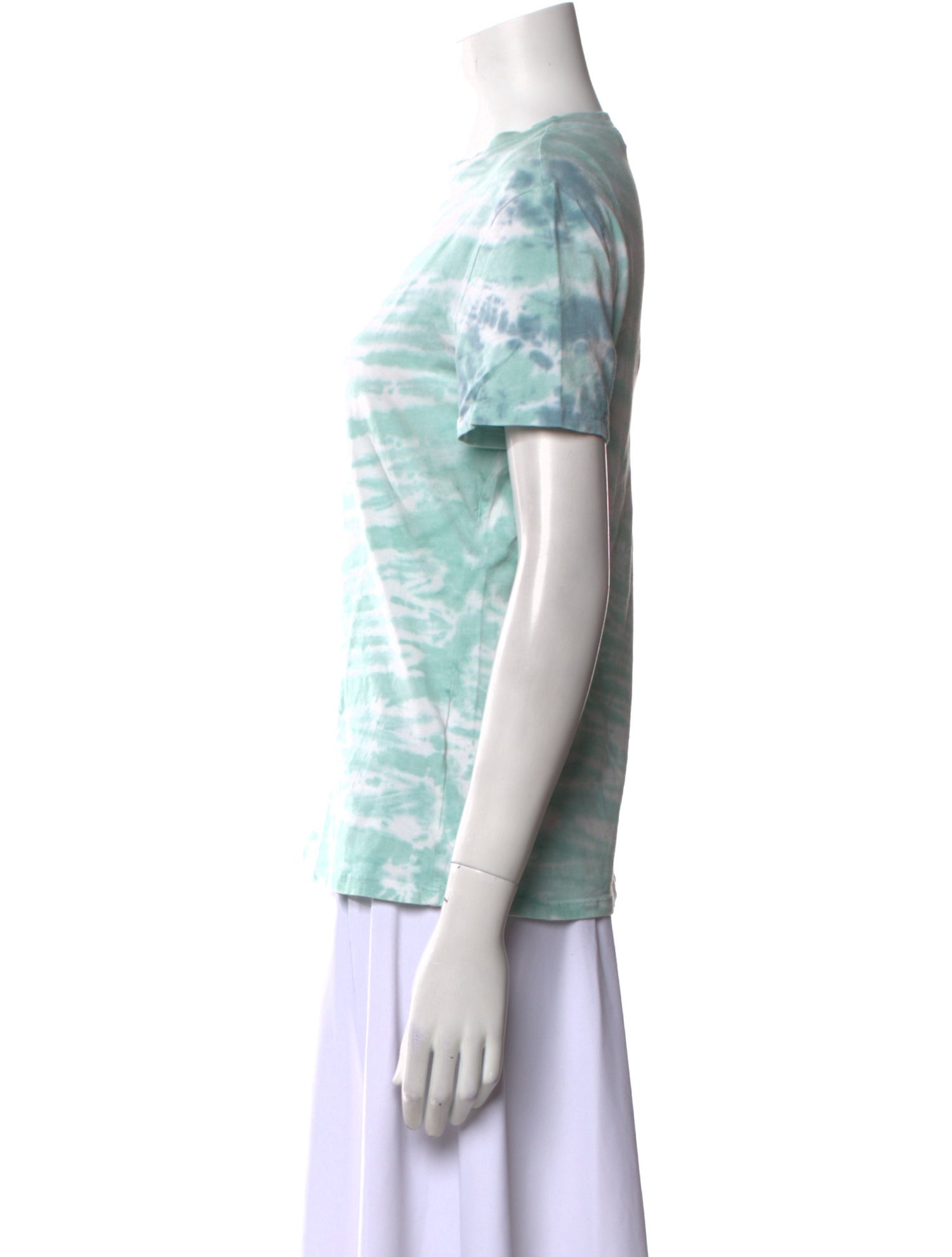Proenza Schouler Tie-Dye Print Crew Neck T-Shirt