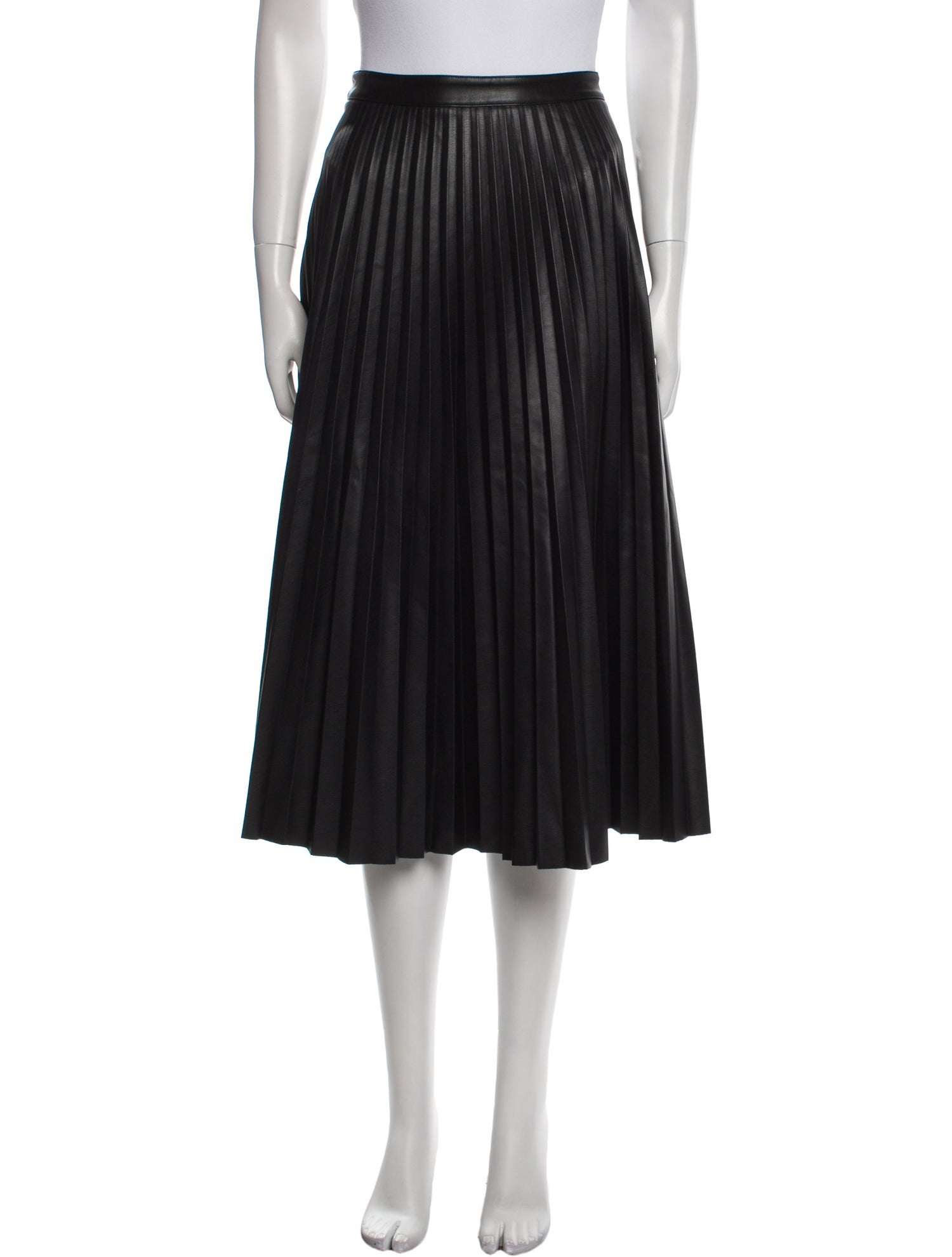 Proenza Schouler Pleated Accents Knee-Length Skirt