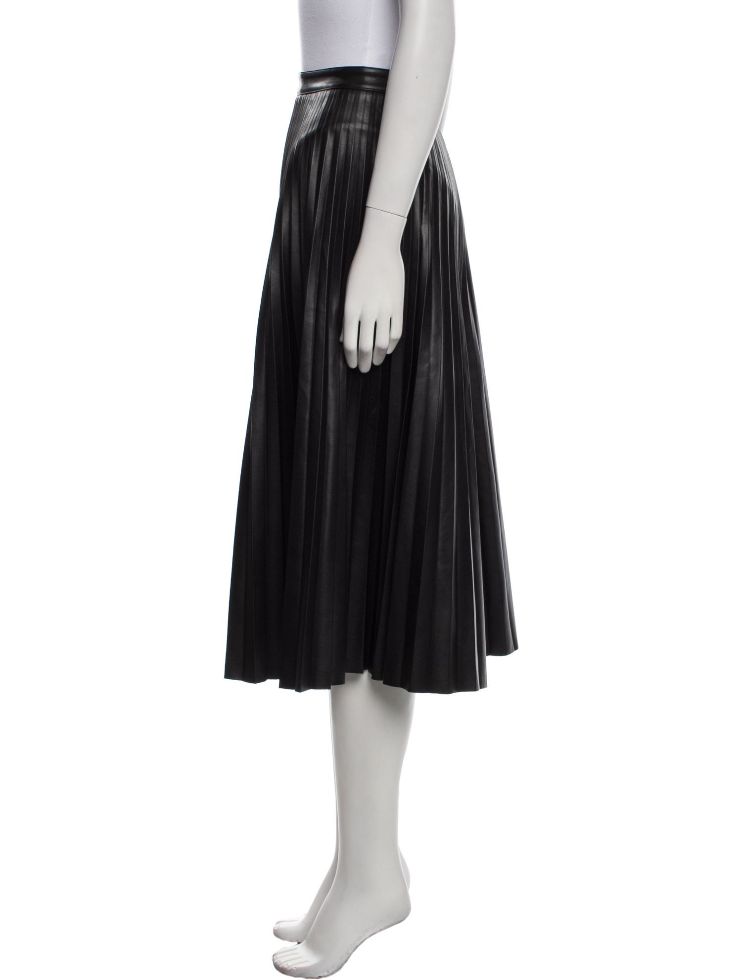 Proenza Schouler Pleated Accents Knee-Length Skirt