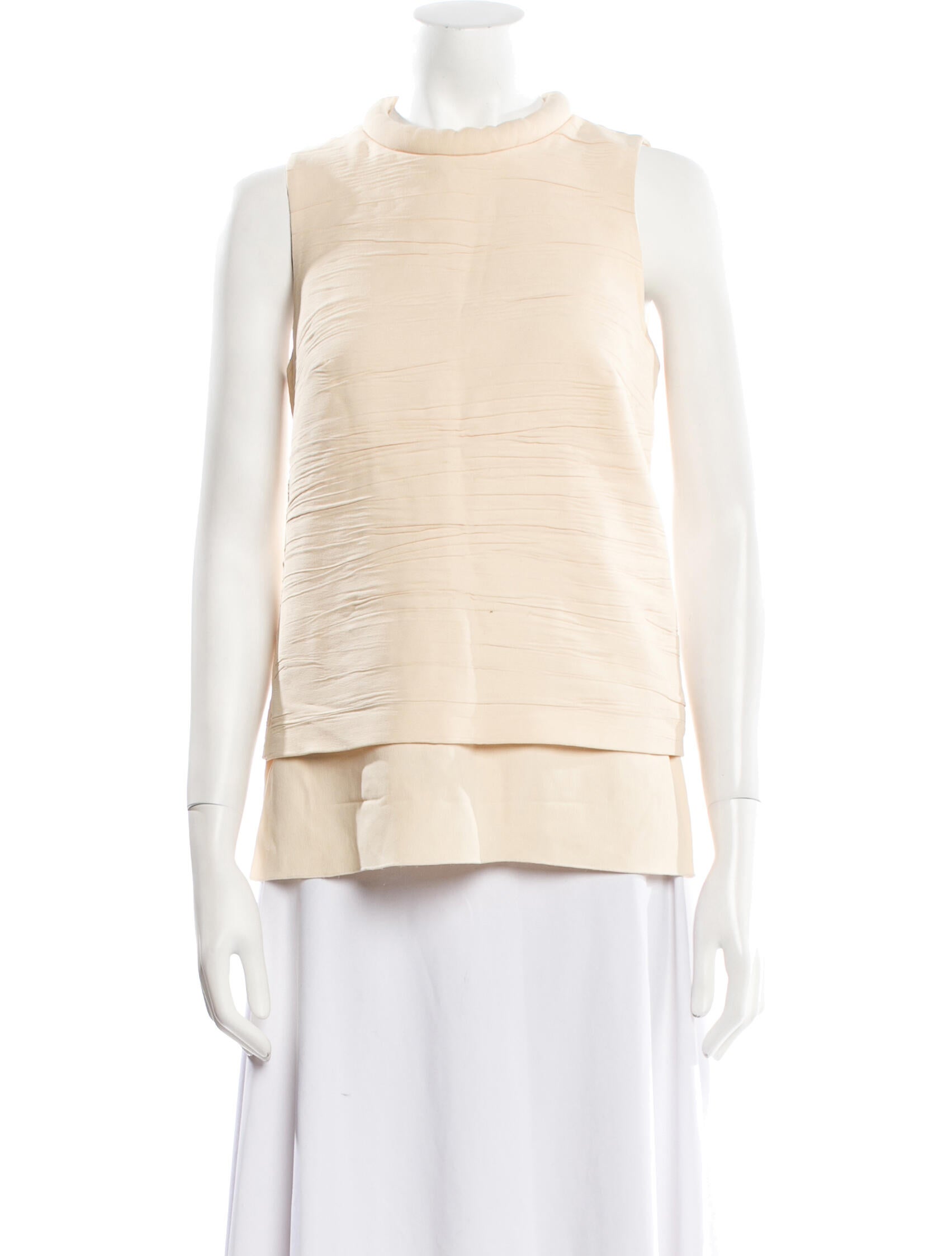 Proenza Schouler Crew Neck Sleeveless Top