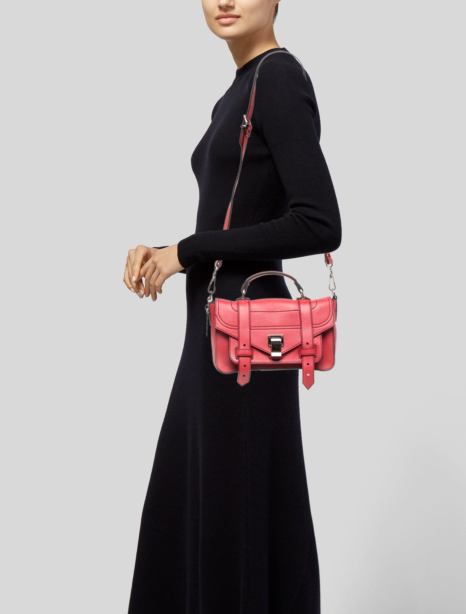 Proenza Schouler Leather Top Handle Bag