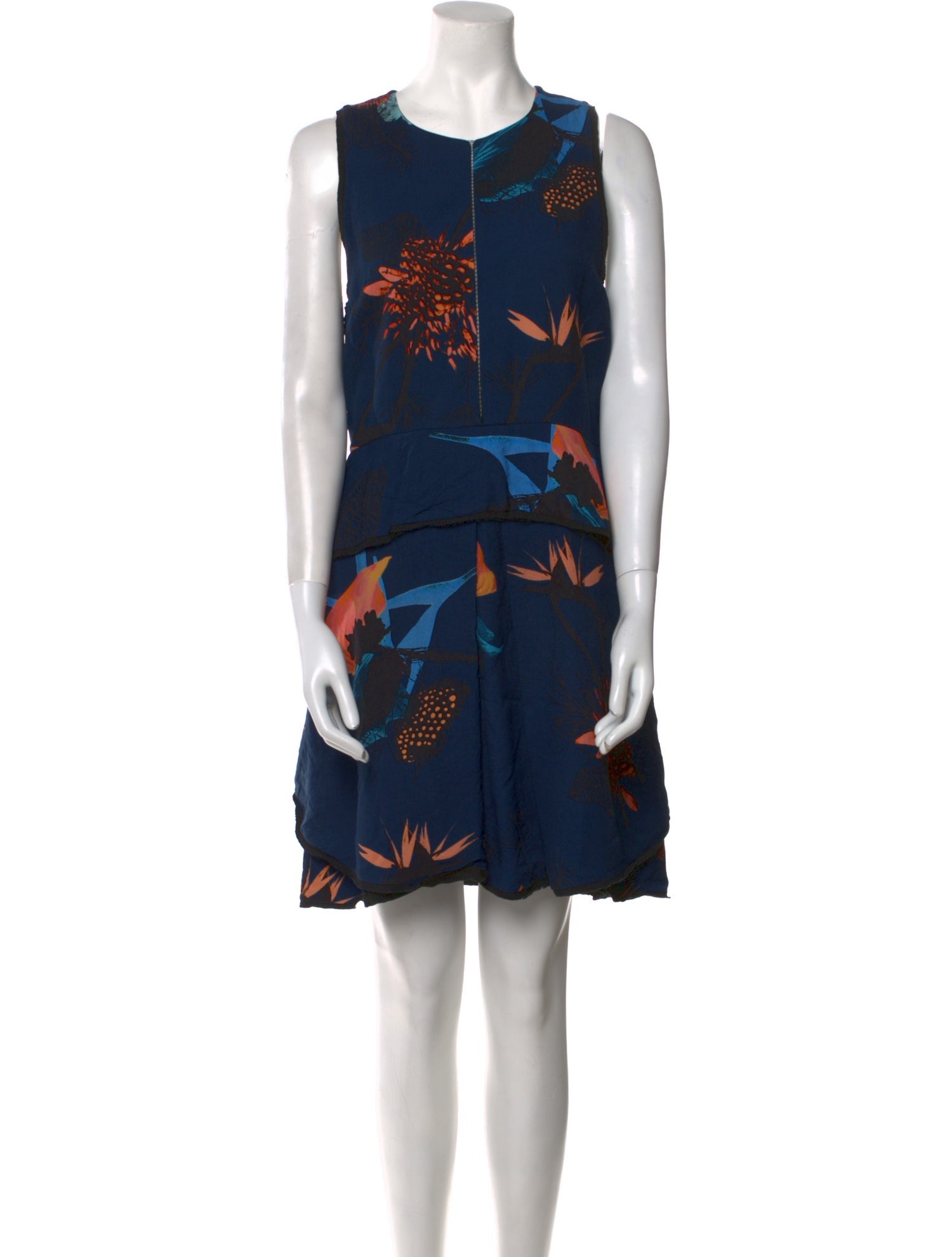 Proenza Schouler Printed Mini Dress