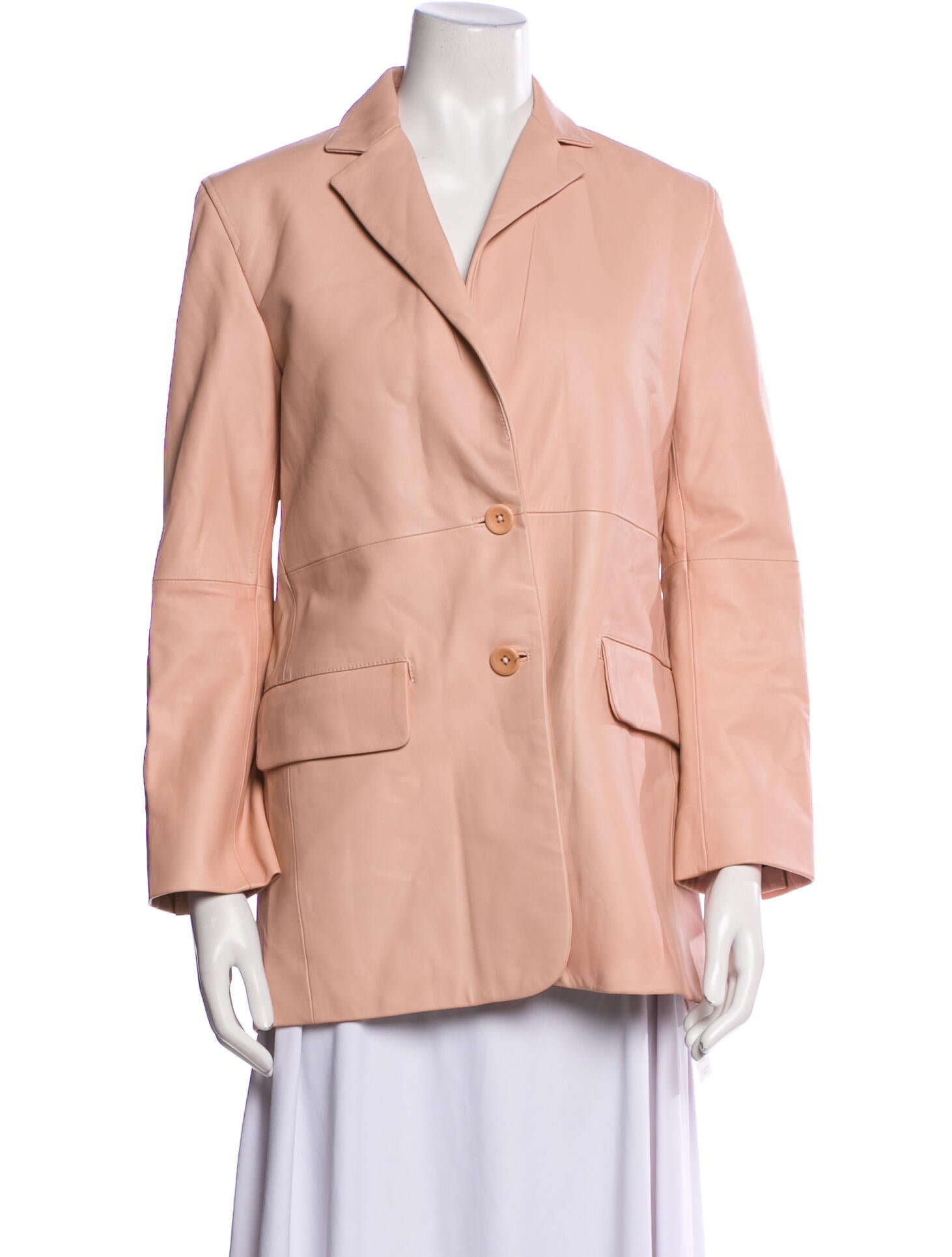 Proenza Schouler White Label Eel Skin Blazer
