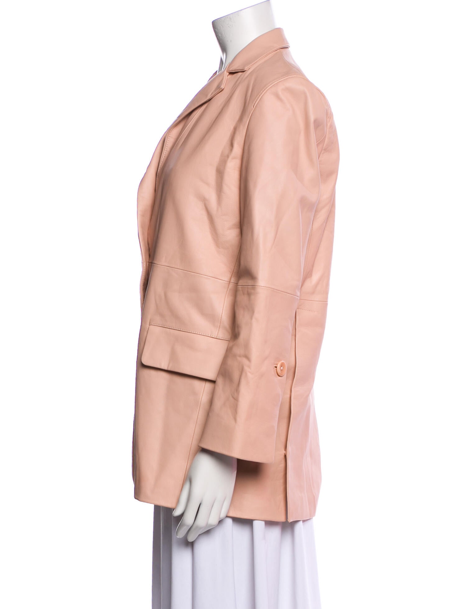 Proenza Schouler White Label Eel Skin Blazer