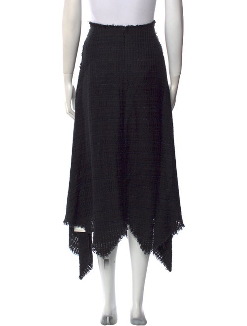 Proenza Schouler Raw-Edge Trim Midi Length Skirt
