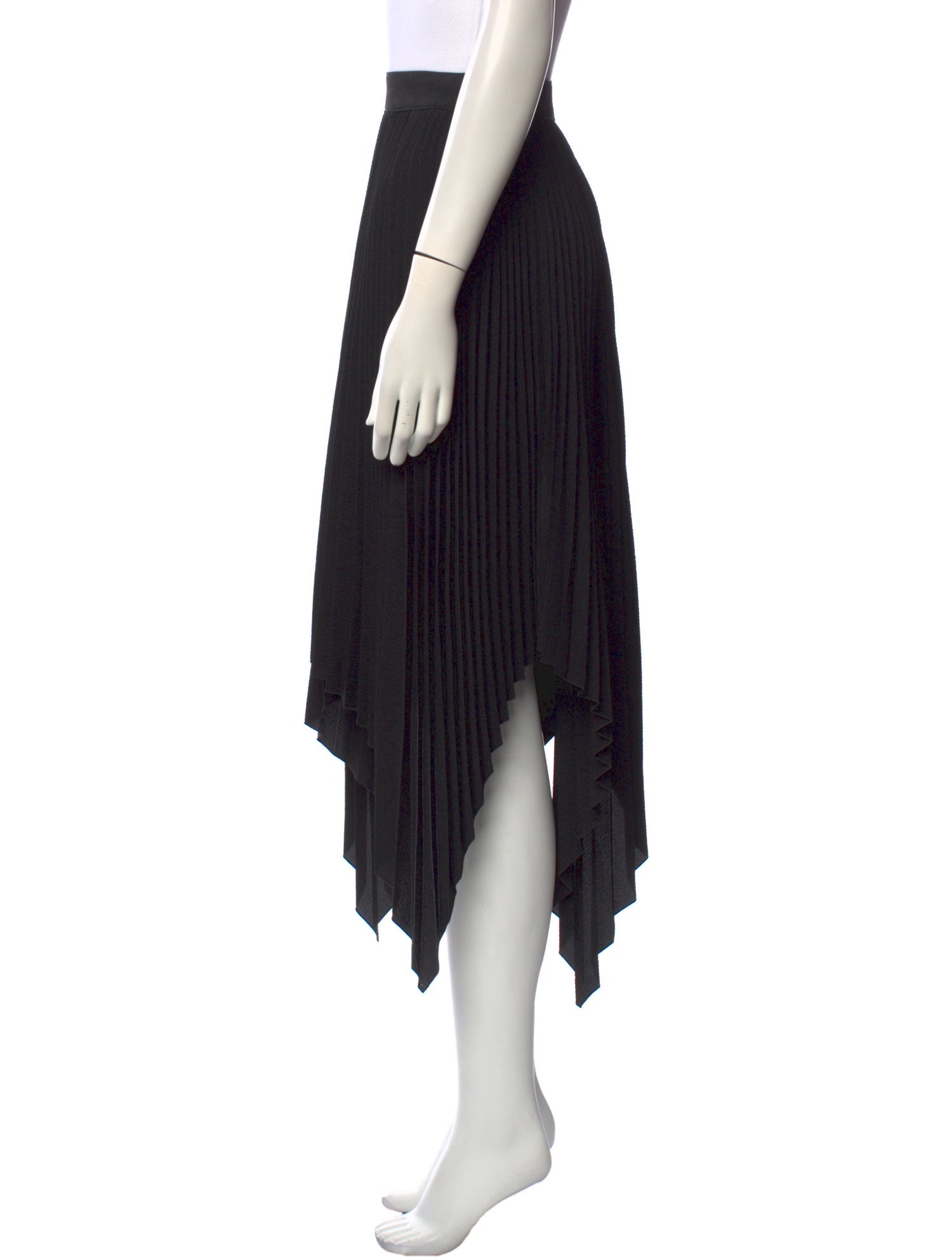 Proenza Schouler Pleated Accents Midi Length Skirt