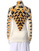 Proenza Schouler Tie-Dye Print Mock Neck Sweatshirt