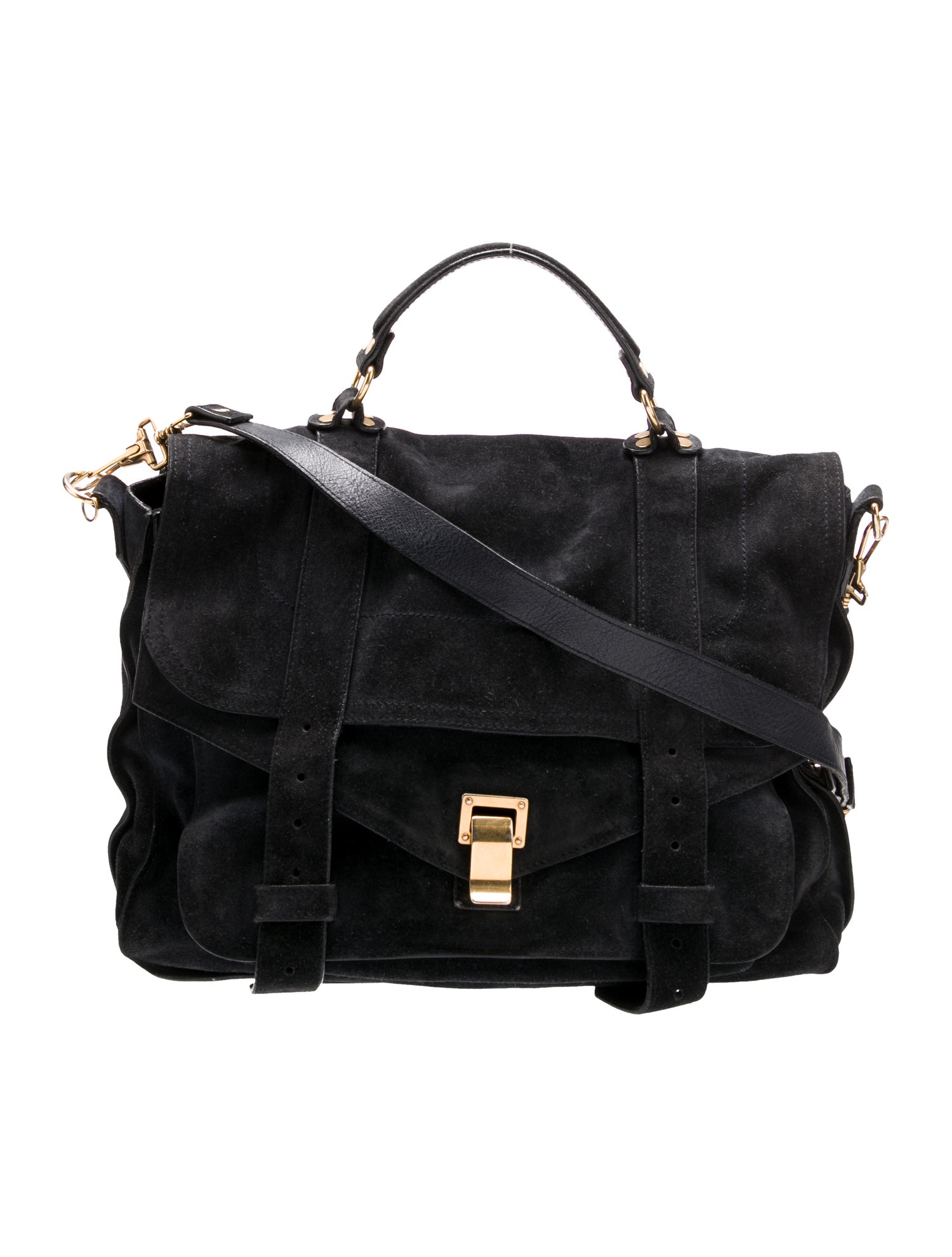 Proenza Schouler Suede Top Handle Bag